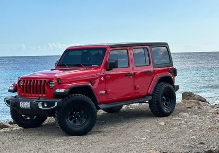 Jeep Wrangler Special Edition Red